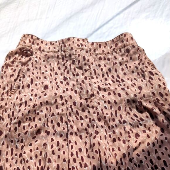 Anthropologie Izobel Animal Print Skirt Pant (Cullotes) - Picture 3 of 15